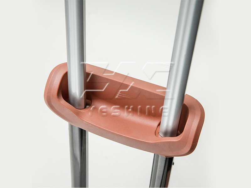 Factory Wholesale adjustable smooth aluminum telescopic luggage trolley set CP-2008