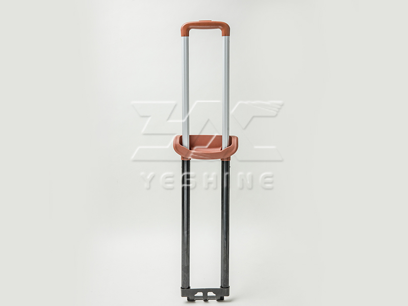 Factory Wholesale adjustable smooth aluminum telescopic luggage trolley set CP-2008