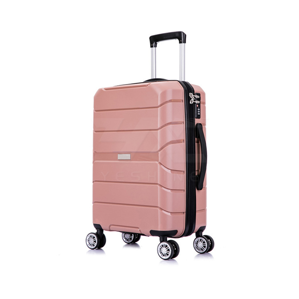 Made Of High Quality PP Material Luxury Travelling Womens Travel Luggage Sets Suitcase
